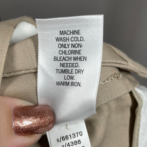 NEW Banana Republic Pants Womens 10 short brown boot cut martin classic - Picture 8 of 11